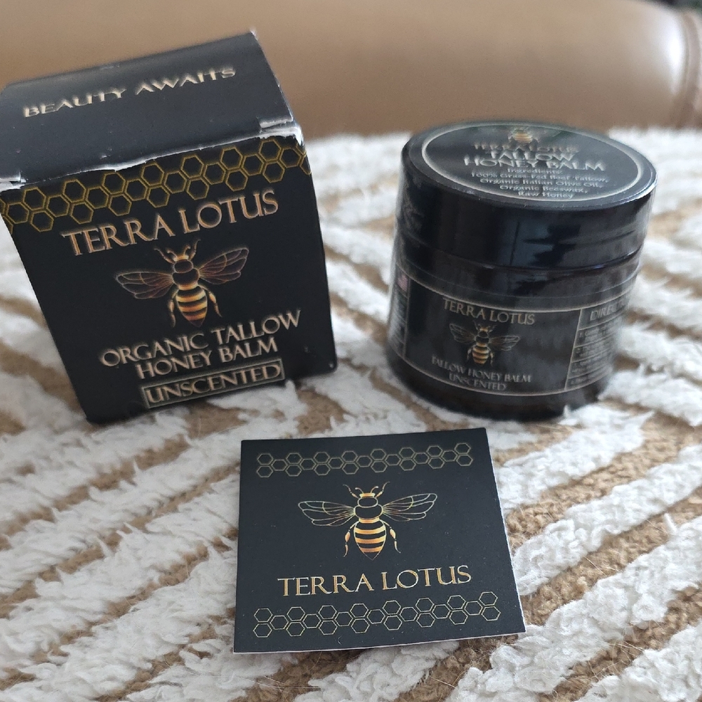 Organic Tallow Honey Balm - Black